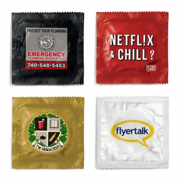 Goedkoop condooms bedrukken