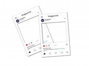 instagram frame drukken, instagram frame met opdruk, bedrukt instagram frame, social medial frame drukken, instagram frame printen