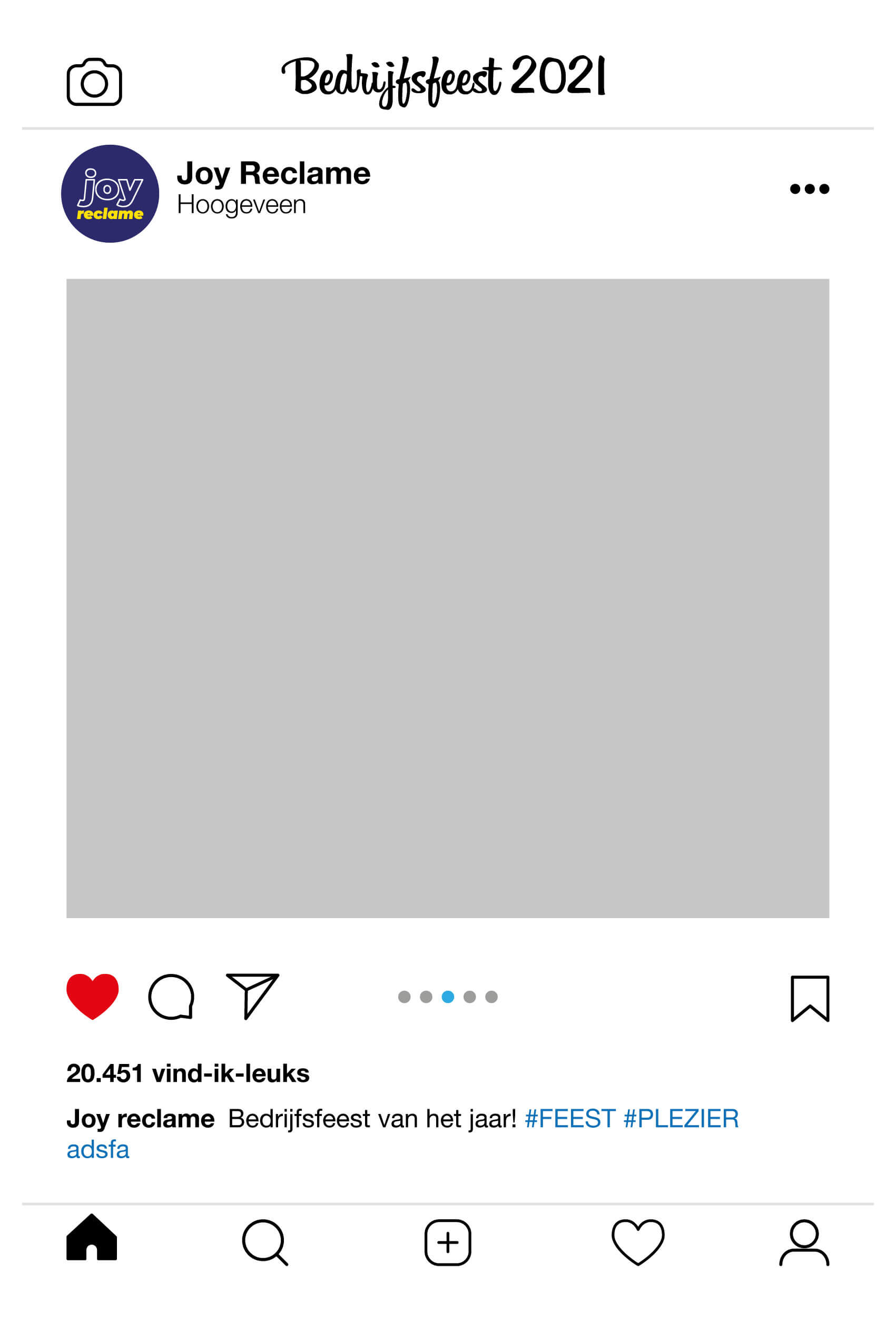 Geurloos Investeren actie Instagram frame drukken - Goedkoopste van NL/BE [Bestel online]