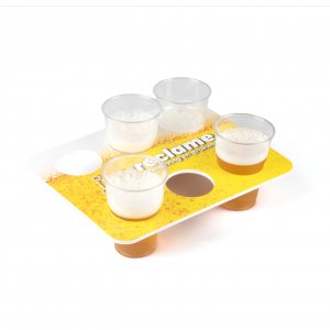 biertrays drukken, biertrays met opdruk, biertray bedrukt met logo