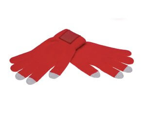 Rode Handschoenen bedrukken, handschoenen met logo, handschoenen drukken, bedrukte handschoen, bedrukte handschoen