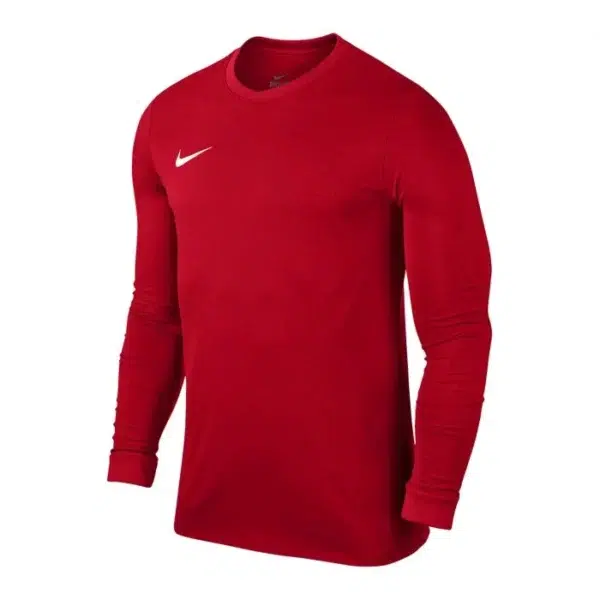 Nike park longsleeve bedrukken rood, Nike longsleeve shirts bedrukken