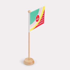 Tafelvlaggetjes bedrukken, tafelvlaggen met logo, tafelvlaggetjes bedrukt