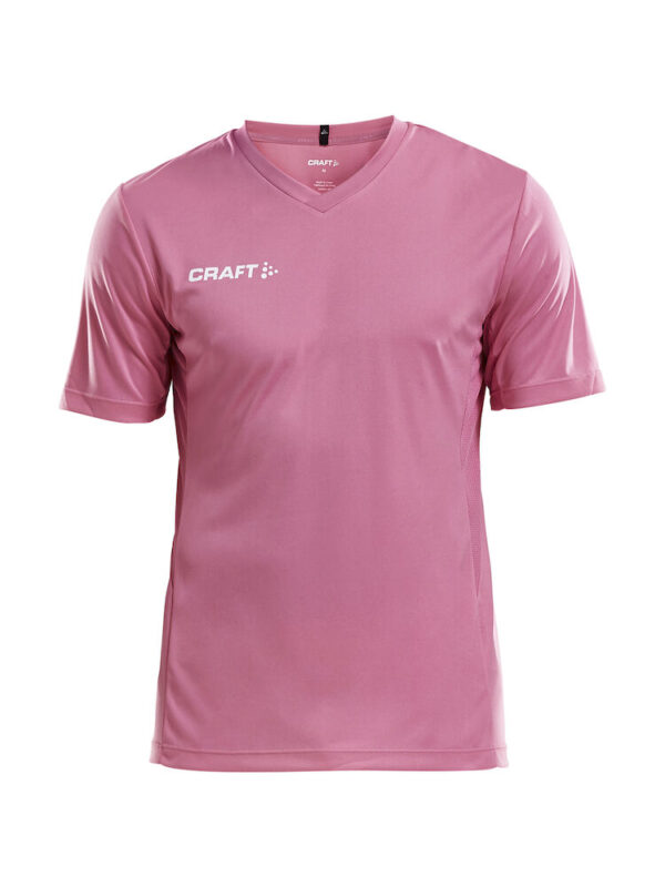 Craft sportshirts bedrukken, bedrukt craft shirt, craft sportshirt met logo, Craft shirt roze bedrukken