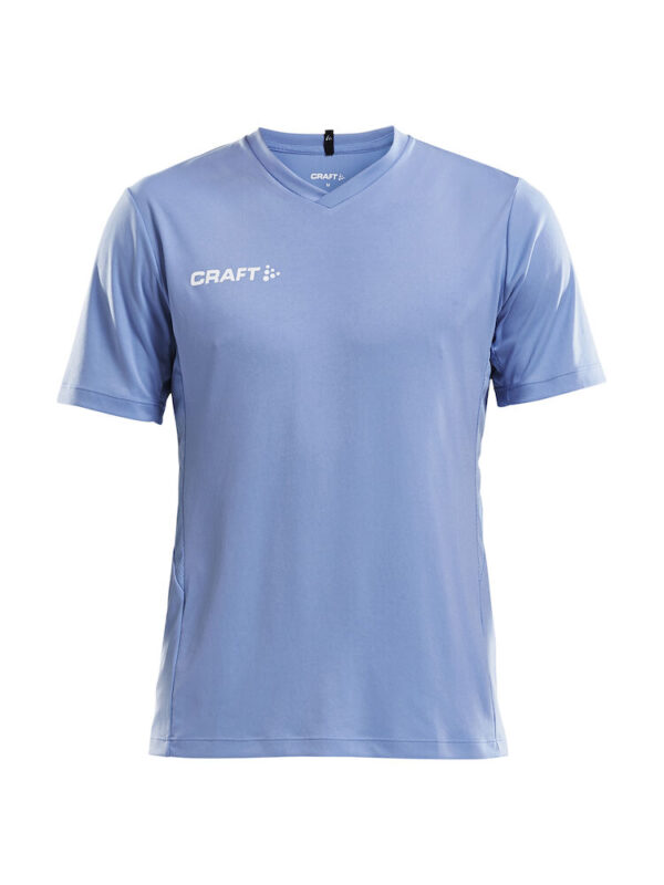 Craft sportshirts bedrukken, bedrukt craft shirt, craft sportshirt met logo, Craft shirt sky blue bedrukken