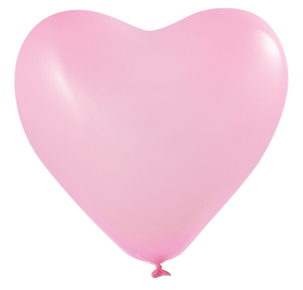 Hartjes ballonnen bedrukken, bedrukte hartjes ballon, hartvormige ballon bedrukken roze