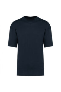 Navy blauwe oversized t-shirts bedrukken