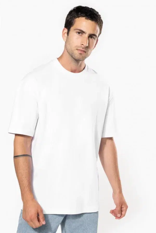 Oversized shirts bedrukken met logo, grote shirts drukken met logo, unisex oversized model shirt drukken