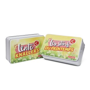 Koek blikken bedrukken, bedrukte koekblikken, koekblikken bedrukt, koekblik met logo