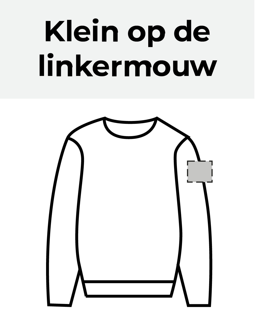 Linkermouw