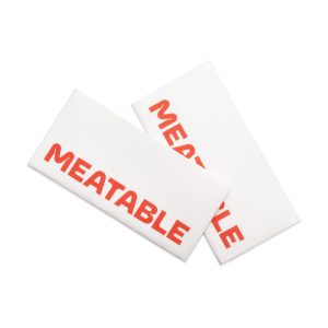Airlaid servetten met logo, airlaid servetten bedrukken, bedrukte airliad servetten, kleine oplage airlaid servetten drukken