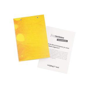 Bedrukte-scheurkalender-achterkant,-scheurkalender-met-eigen-logo