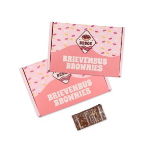 Brievenbus-brownies-bedrukken,-brownies-drukken-met-logo