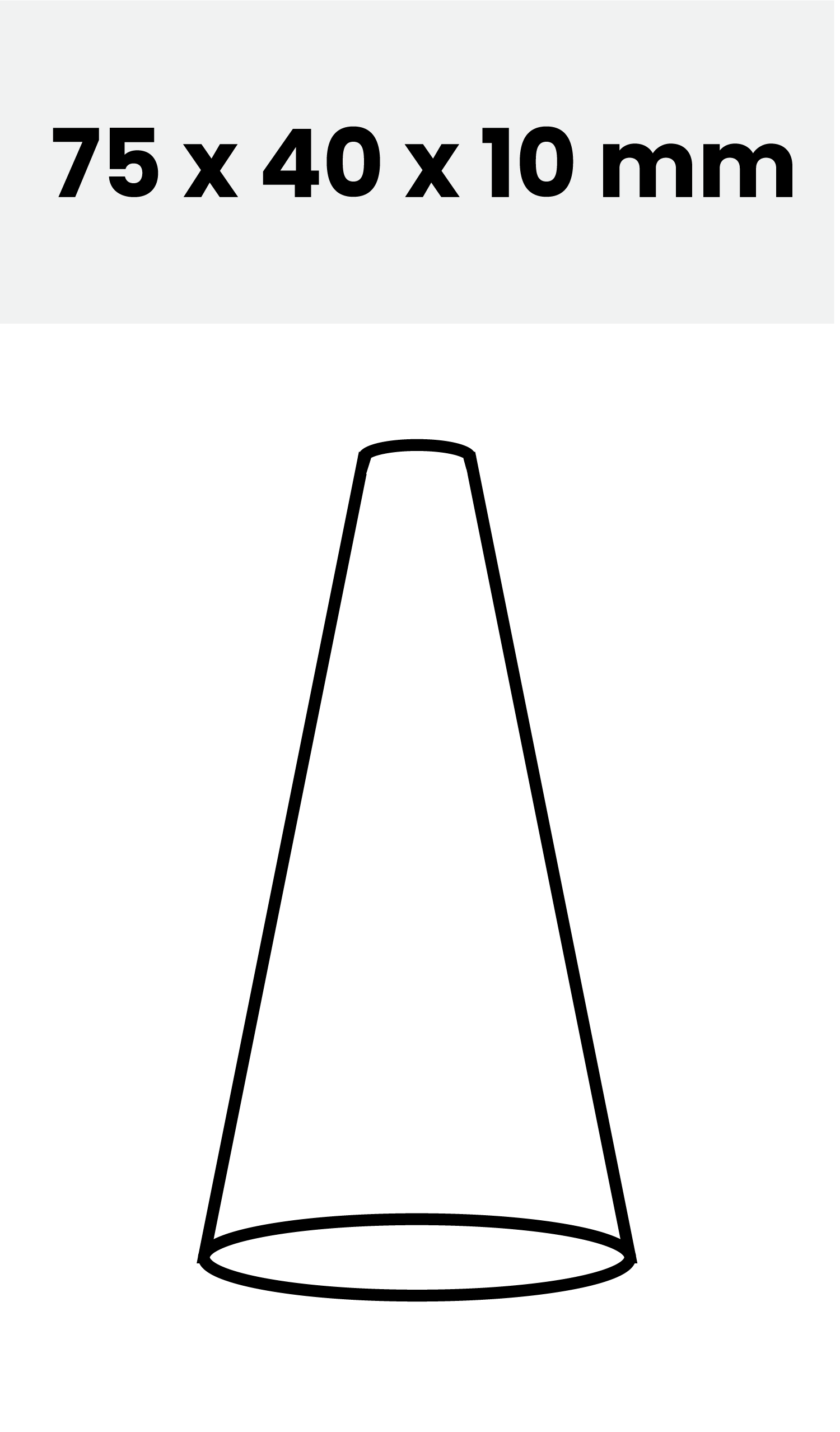 Standaard ijshoorntje