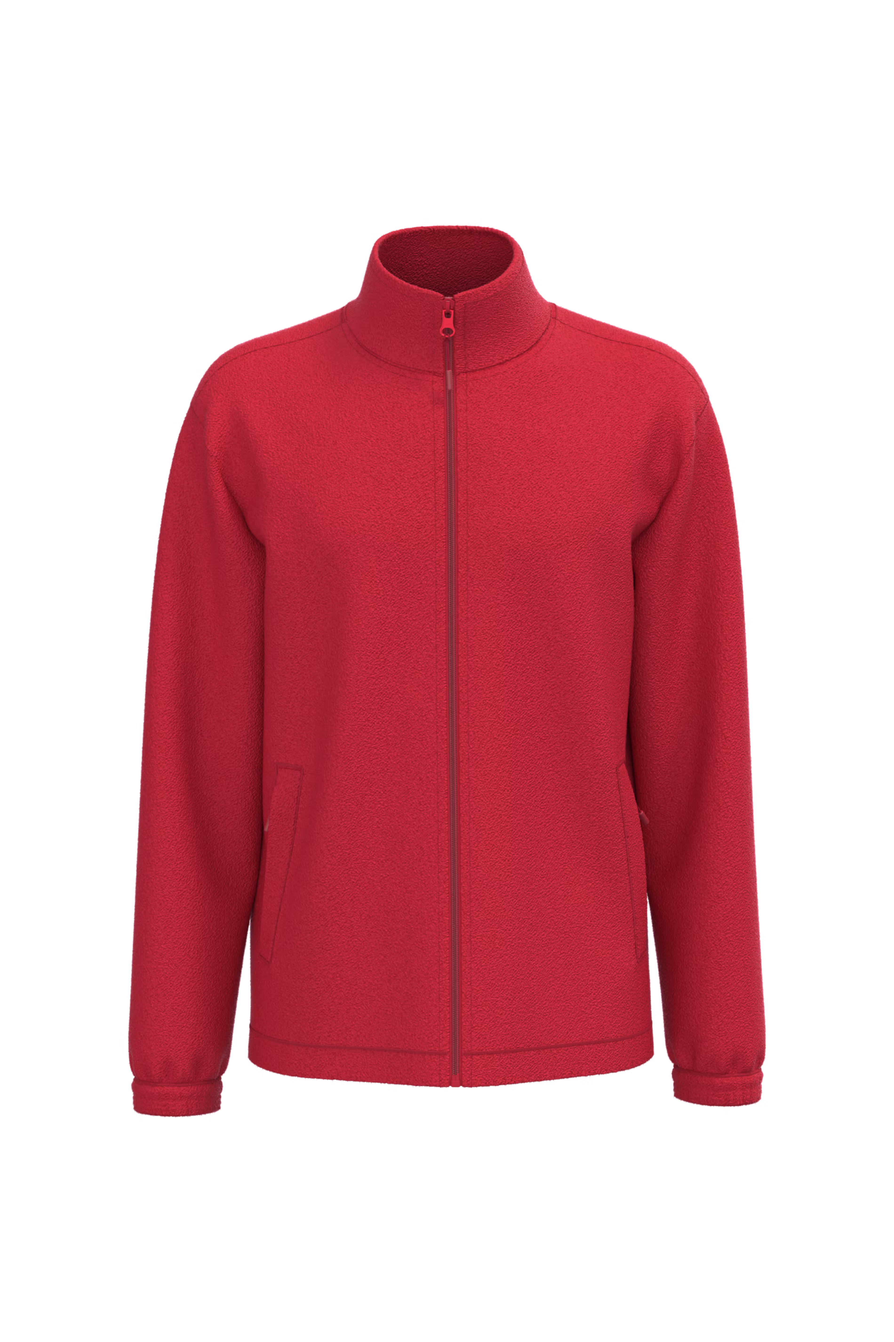 Fleece jassen borduren, fleecevesten met logo, fleece vesten borduren rood