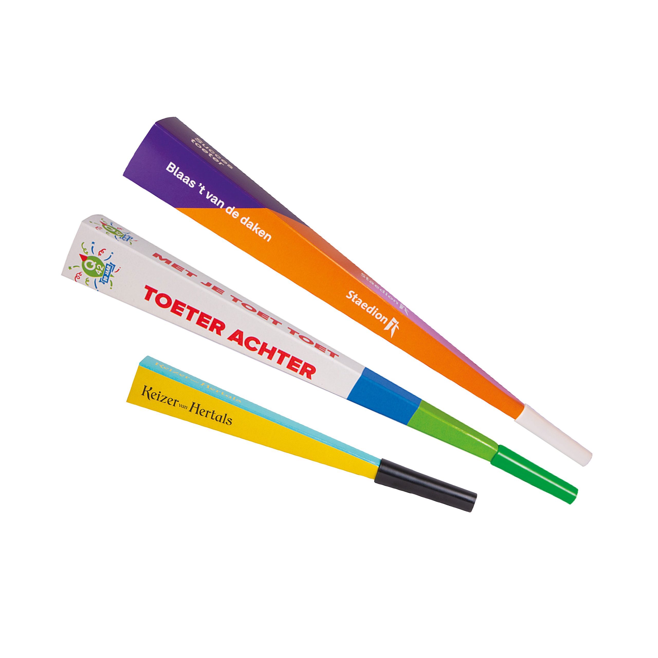 Toeters-bedrukken,-feesttoeters-bedrukken,-fan-toeters-bedrukt,-kartonnen-toetertjes-bedrukken,-wk-toeters-bedrukken,-ek-toeters-met-logo