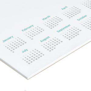 Bureau onderlegger met logo, bureau onderleggers met logo