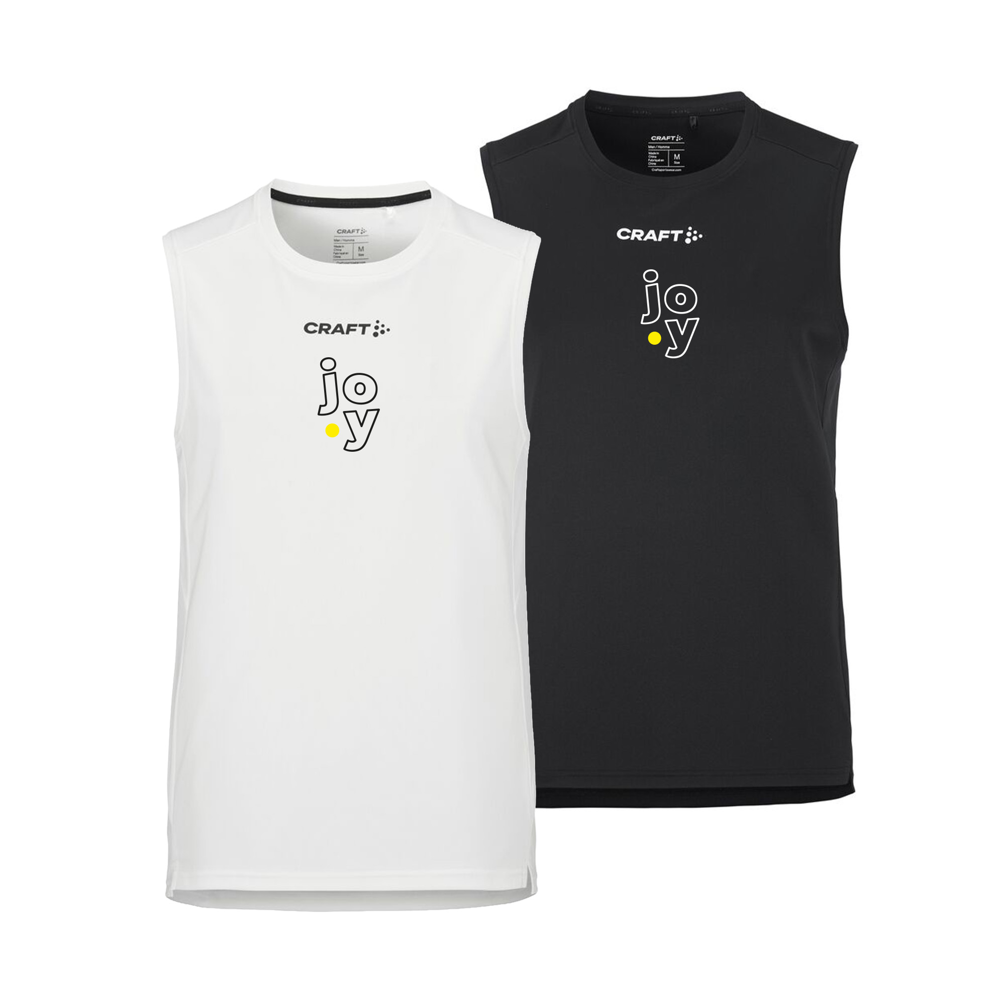 Craft singlets bedrukken, craft hempjes bedrukken, sporthempjes van craft bedrukken