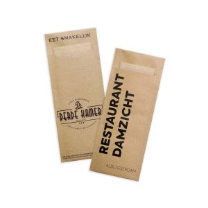 Duurzame-bestekzakjes-drukken,-bestekzakjes-op-eco-materiaal-drukken,-duurzame-bestekpochettes-met-logo