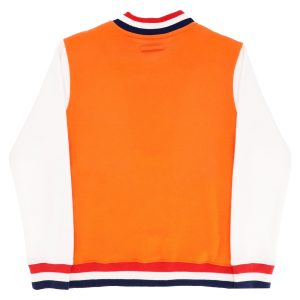 Oranje WK jassen bedrukken, oranje wk jacket bedrukken, oranje college jacket bedrukken