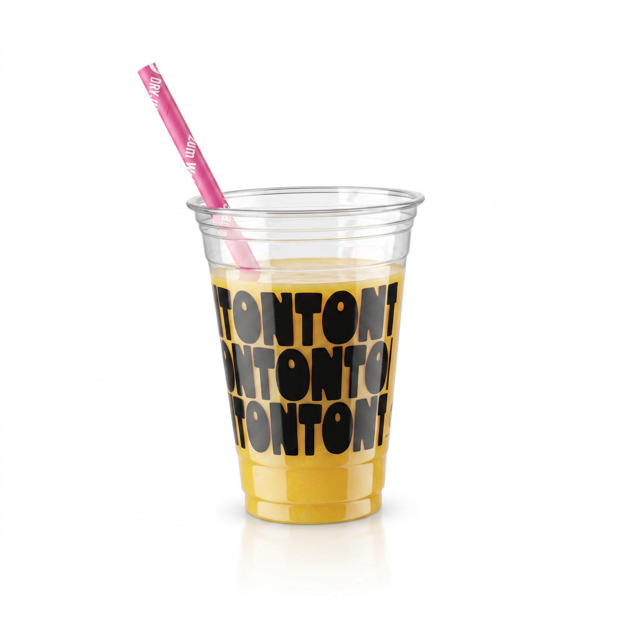 Smoothie bekers bedrukken, plastic smoothie cups drukken met logo, smoothie bekers bedrukken met logo, custom cups bedrukken