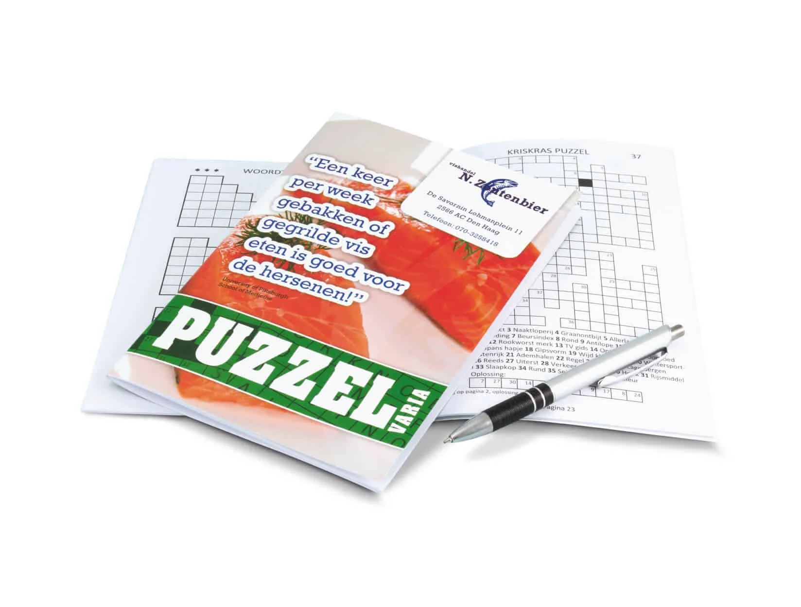 Puzzelboek bedrukken, bedrukte puzzelboekjes, puzzelboekjes met opdruk, puzzelboekjes bedrukken